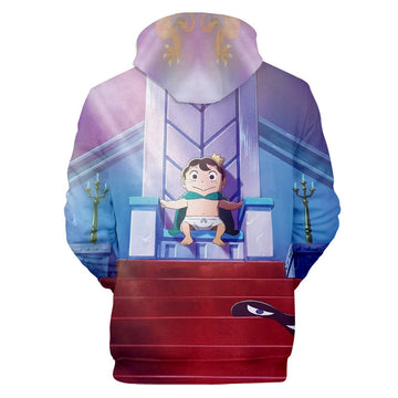 Anime Ranking of Kings / Ousama Ranking Sudadera Cosplay Navidad Fiesta 3D Impreso chaqueta